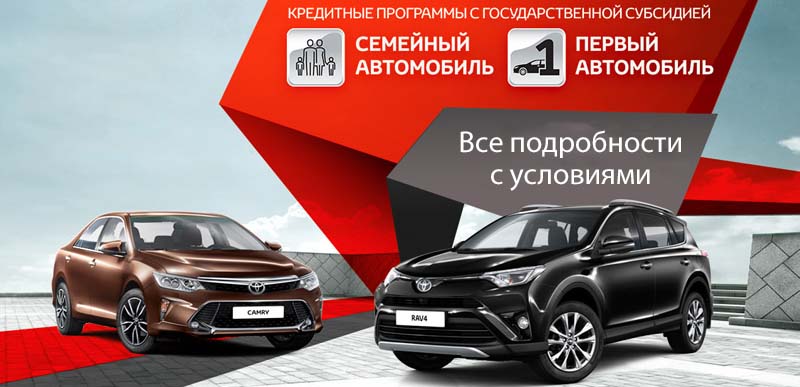 Государственная поддержка семейный автомобиль